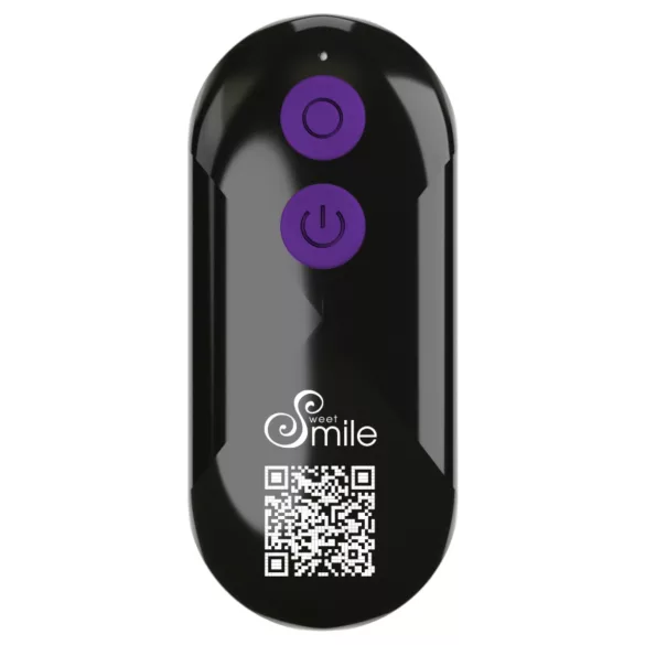 Smile - Vibromasseur anal et stimulateur clitoridien 2en1 - silicone violet