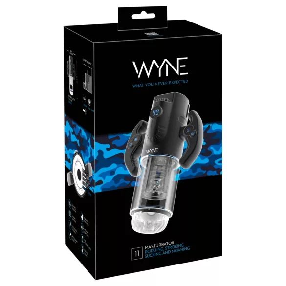 WYNE 11 - masturbateur automatique pour homme - noir