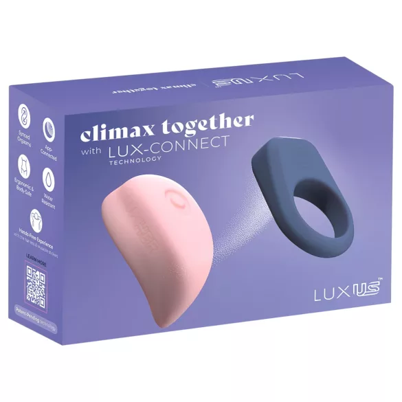 LUXUS Climax Together by Kiiroo - ensemble de vibromasseurs pour couples magnétiques, contrôlés par application