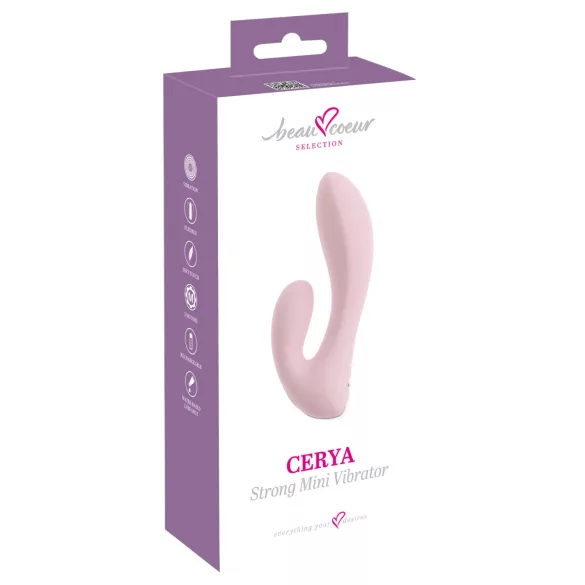 Beau Coeur Cerya - mini vibromasseur rabbit - stimulation clitoridienne