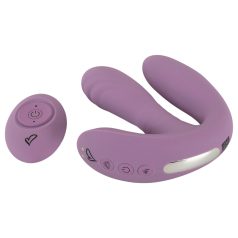   Beau Cœur Mireva - vibromasseur télécommandé à triple bras (violet)