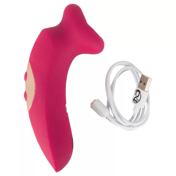 You2Toys Oral Fun - stimulateur clitoridien à succion et léchage (rose)
