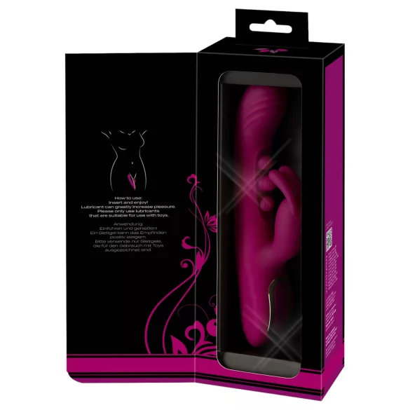 Javida - vibromasseur rabbit à billes pour stimulation clitoridienne - violet