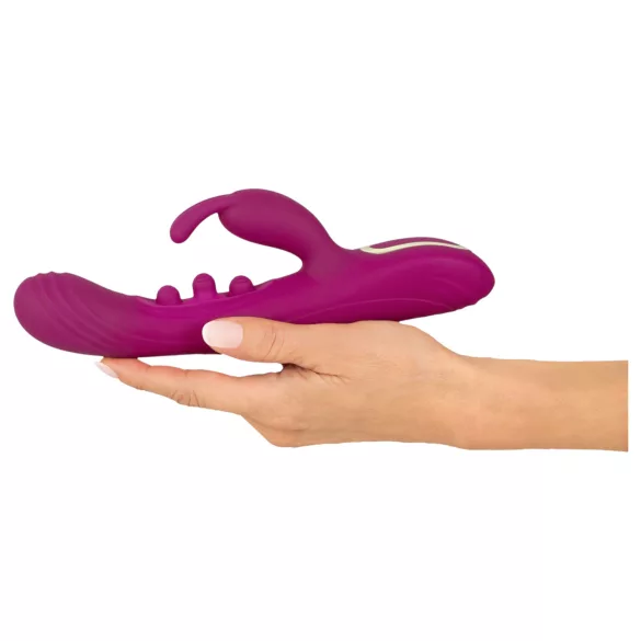 Javida - vibromasseur rabbit à billes pour stimulation clitoridienne - violet
