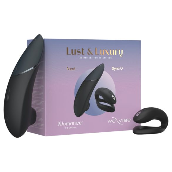 Ensemble Womanizer Plaisir & Luxe - stimulateur et vibromasseur (noir)