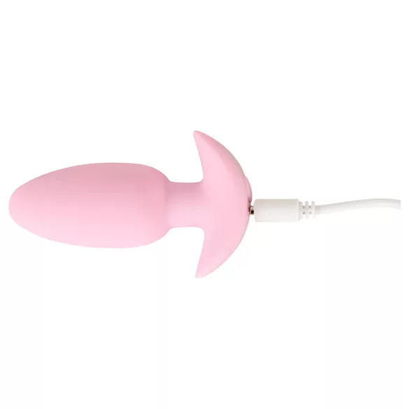 Cuties Mini - plug anal vibrant - silicone rose