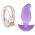 Cuties Mini - plug anal vibrant (violet)