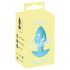 Cuties Mini - plug anal vibrant (bleu)