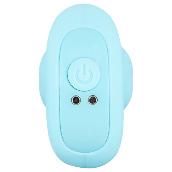 Cuties Mini - plug anal vibrant - silicone bleu