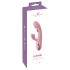 Beau Coeur Avenor - vibromasseur point G avec languette et stimulateur clitoridien (rose)