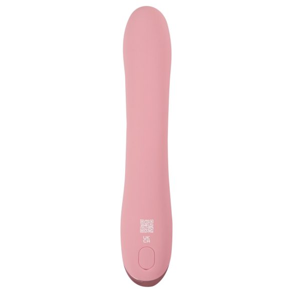 Beau Coeur Avenor - vibromasseur point G avec languette et stimulateur clitoridien (rose)