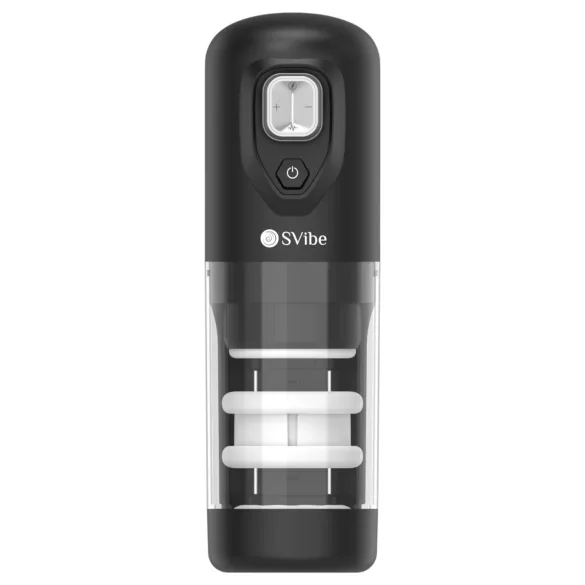 Snail Vibe Ikon Spark - masturbateur automatique homme - silicone noir