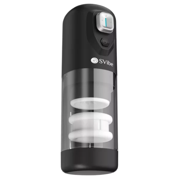 Snail Vibe Ikon Spark - masturbateur automatique homme - silicone noir