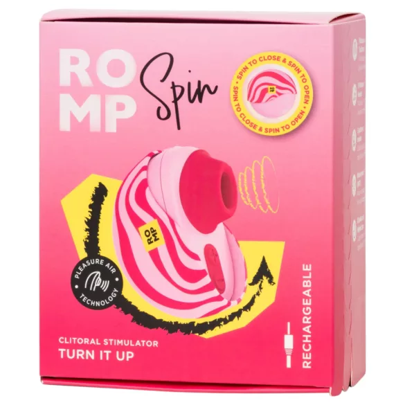 ROMP Spin - stimulateur clitoridien à ondes d’air (rose)