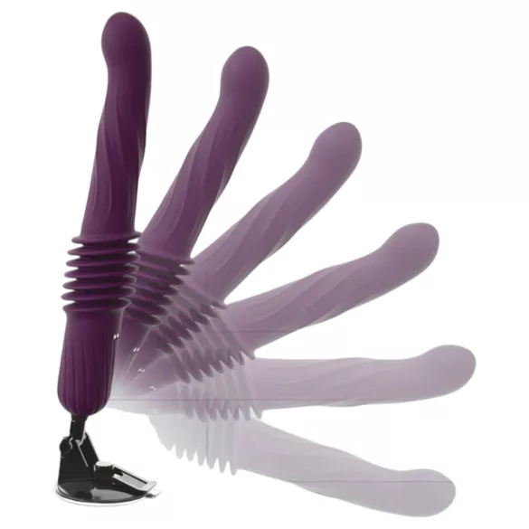 You2Toys - vibromasseur à va-et-vient chauffant avec télécommande (violet)