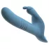 You2Toys - Vibromasseur à harnais lapin à piston, 3 pièces, avec télécommande (bleu)