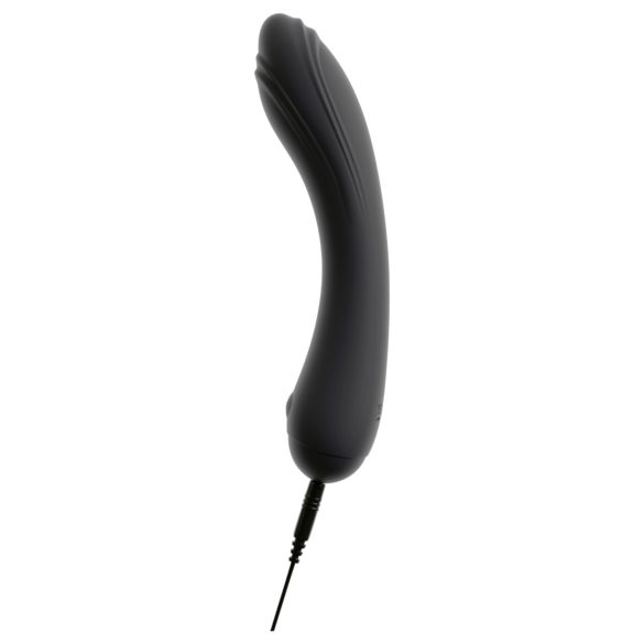 Couple Choice - anneau pénis et stimulateur point G vibrant - silicone gris