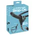 You2Toys - vibromasseur double strap-on télécommandé (noir)