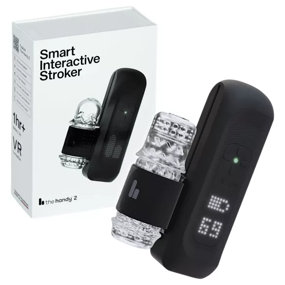 The Handy 2 - Masturbateur masculin interactif (noir)