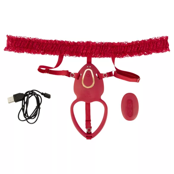 You2Toys - stimulateur clitoridien vibrant portable (rouge)