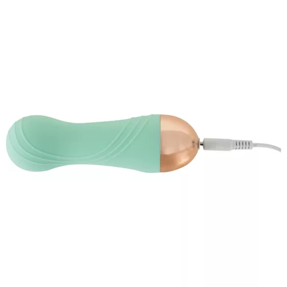 Cuties - mini vibromasseur vert, étanche et rechargeable