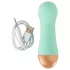 Cuties - mini vibromasseur vert, étanche et rechargeable