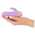 Cuties - mini vibromasseur clitoridien à bras, rechargeable et étanche (violet)