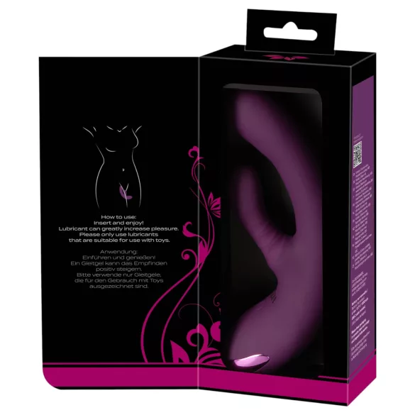 Javida - vibromasseur lapin pour point G et clitoris (violet)