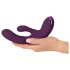 Javida - vibromasseur lapin pour point G et clitoris (violet)