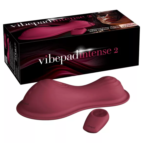 Vibepad Intense 2 - coussin vibrant avec télécommande (rouge)
