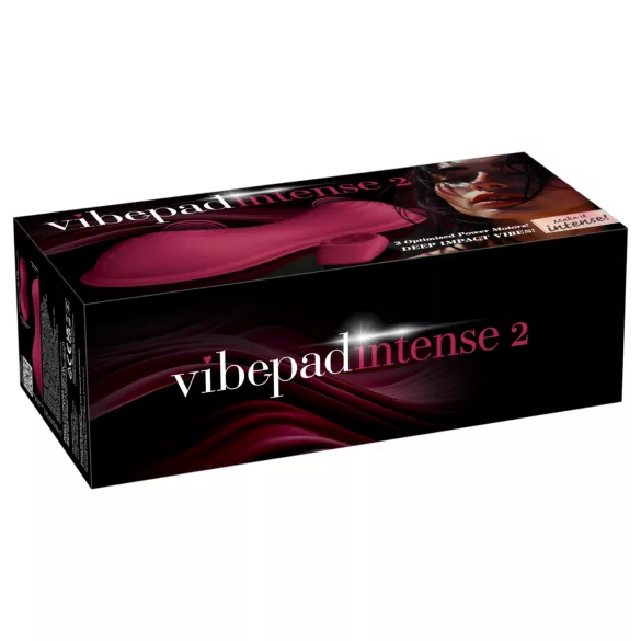 Vibepad Intense 2 - coussin vibrant avec télécommande (rouge)