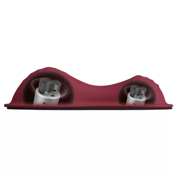 Vibepad Intense 2 - coussin vibrant avec télécommande (rouge)