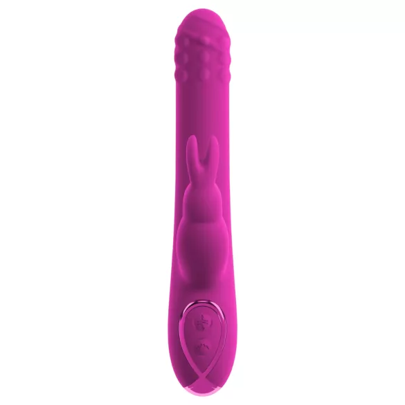 Sweet Smile - vibromasseur à bras clitoridien poussant et rotatif (rose)