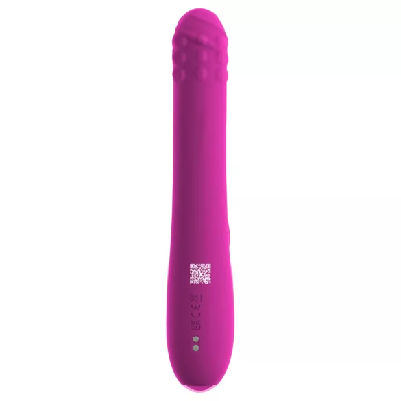 Sweet Smile - vibromasseur à bras clitoridien poussant et rotatif (rose)