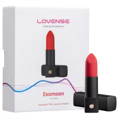   Lovense Exomoon - mini vibromasseur en forme de rouge à lèvres (noir)