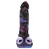 Beasty Cocks Firefly Fantasies - vibromasseur fantaisie chauffant à va-et-vient (bleu) - 23,4 cm