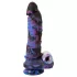 Beasty Cocks Firefly Fantasies - vibromasseur fantaisie chauffant à va-et-vient (bleu) - 23,4 cm