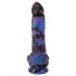 Beasty Cocks Firefly Fantasies - vibromasseur fantaisie chauffant à va-et-vient (bleu) - 23,4 cm