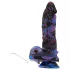 Beasty Cocks Firefly Fantasies - vibromasseur fantaisie chauffant à va-et-vient (bleu) - 23,4 cm