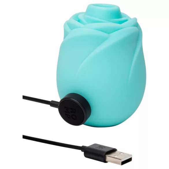 ROMP Rose Glow - stimulateur clitoridien à ondes d’air (bleu)