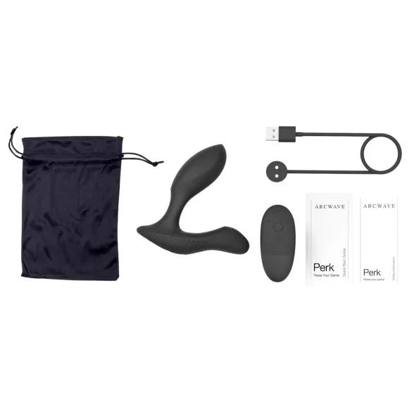 Arcwave Perk - vibromasseur prostatique avec télécommande (noir)