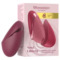   Womanizer Next Liberty - stimulateur clitoridien à ondes d’air (rouge)