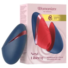   Womanizer Next Liberty - stimulateur clitoridien à ondes d’air (bleu)