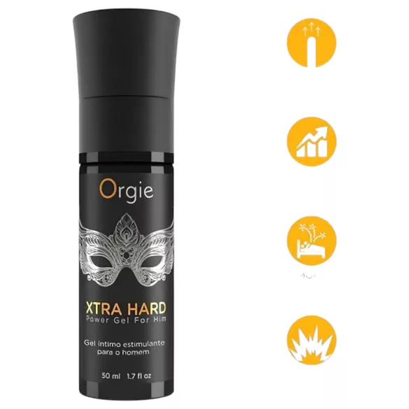 Orgie Xtra Hard - gel intensificateur d’érection (50 ml)