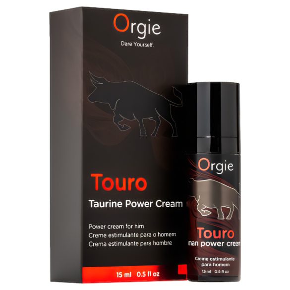 Orgie Touro Power - Crème stimulante pour érection (15 ml)