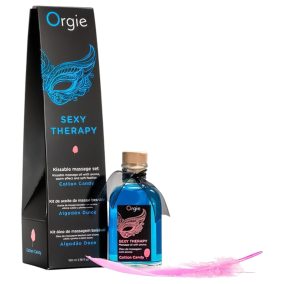 Orgie Sexy Therapy - huile de massage - barbe à papa