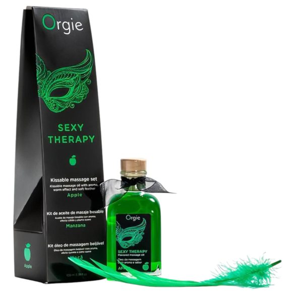 Orgie Sexy Therapy - set d'huiles de massage - pomme