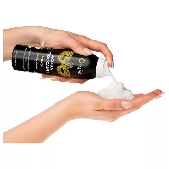Orgie - mousse de massage - effet pétillant tropical - 150ml