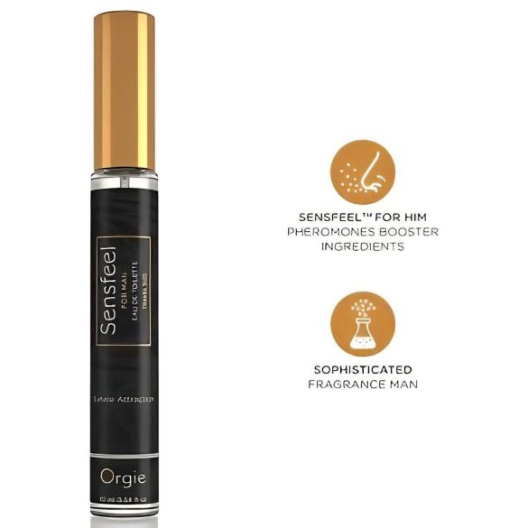 Orgie - parfum aphrodisiaque homme - phéromones - 10ml