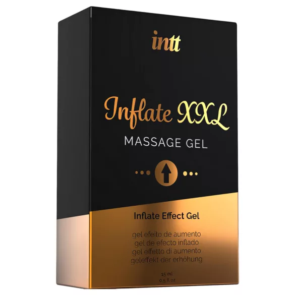 intt Inflate XXL - gel de massage pour augmenter la taille du pénis (15 ml)